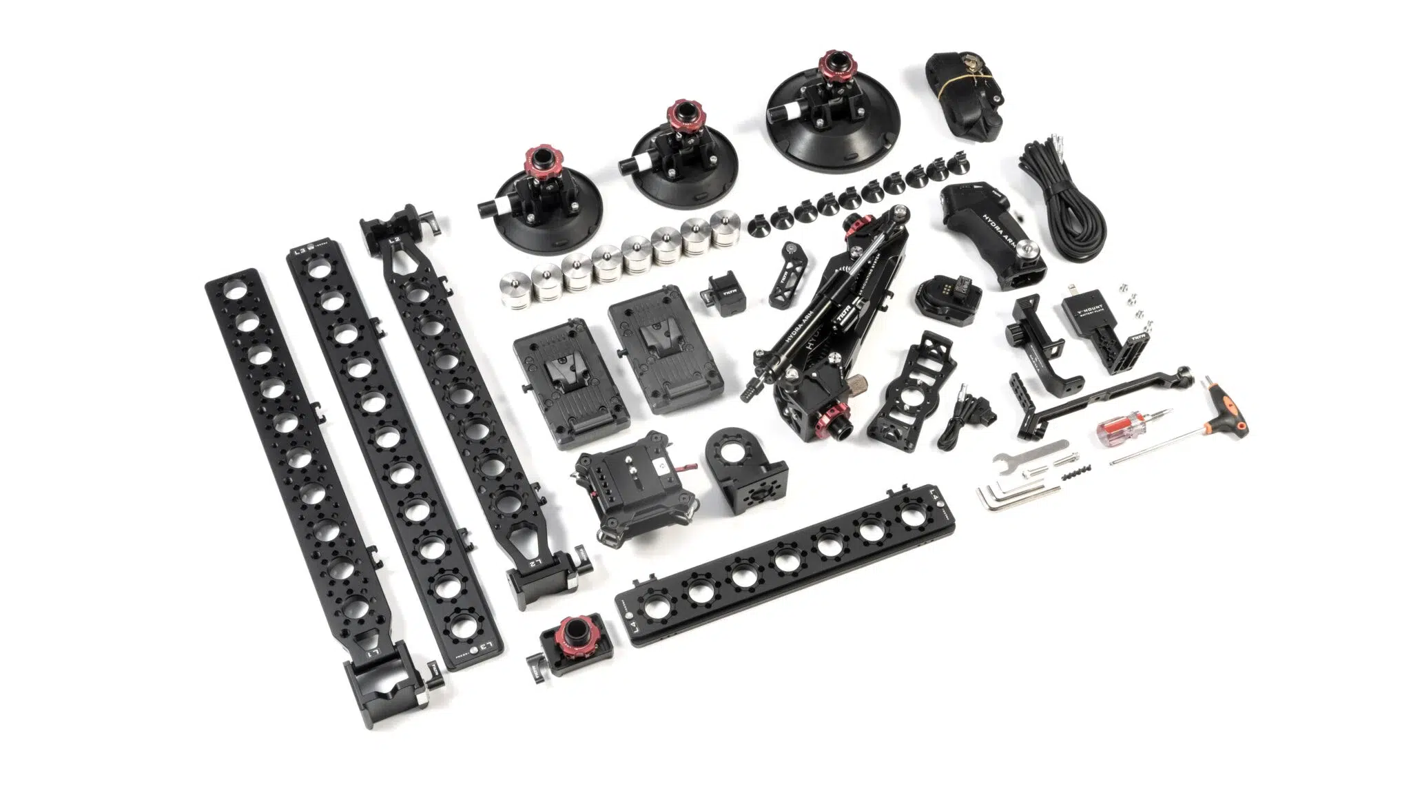 Hydra Alien Car Mounting System Pro Kit parts